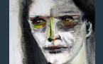 Gaze No.1, 1991, mixed media on canvas, 64 x 63 cm Gaze No.1, 1991, mixed media on canvas, 64 x 63 cm
