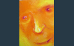 Passerby (Gaze Orange 1), 2013, acrylic paint on canvas, 36 x 37 cm Passerby (Gaze Orange 1), 2013, acrylic paint on canvas, 36 x 37 cm
